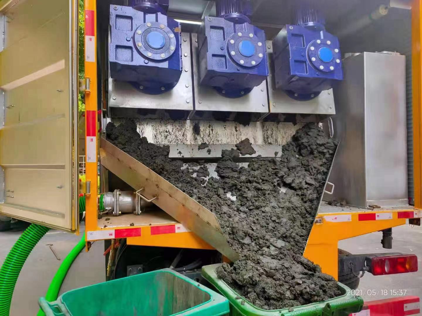 道孚化粪池清掏城市维护站-泥浆净化干湿分离处理